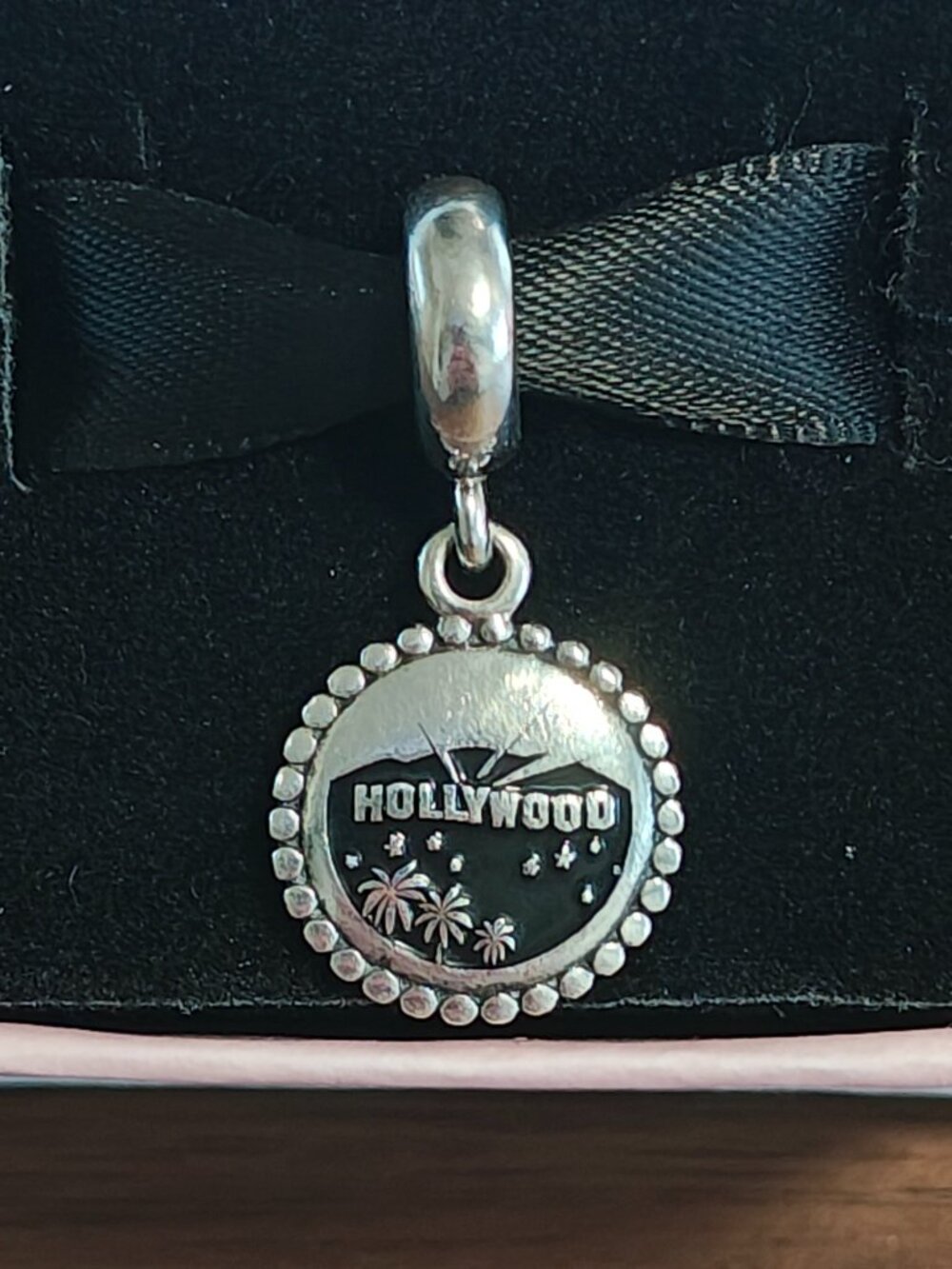 Authentic Pandora Hollywood Travel Charm – USB791169-G050 Sterling Silver